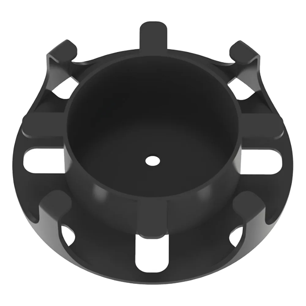 Administrador de Fibra Óptica en Paneles Opticom de 1 UR, Color Negro, 2 Piezas