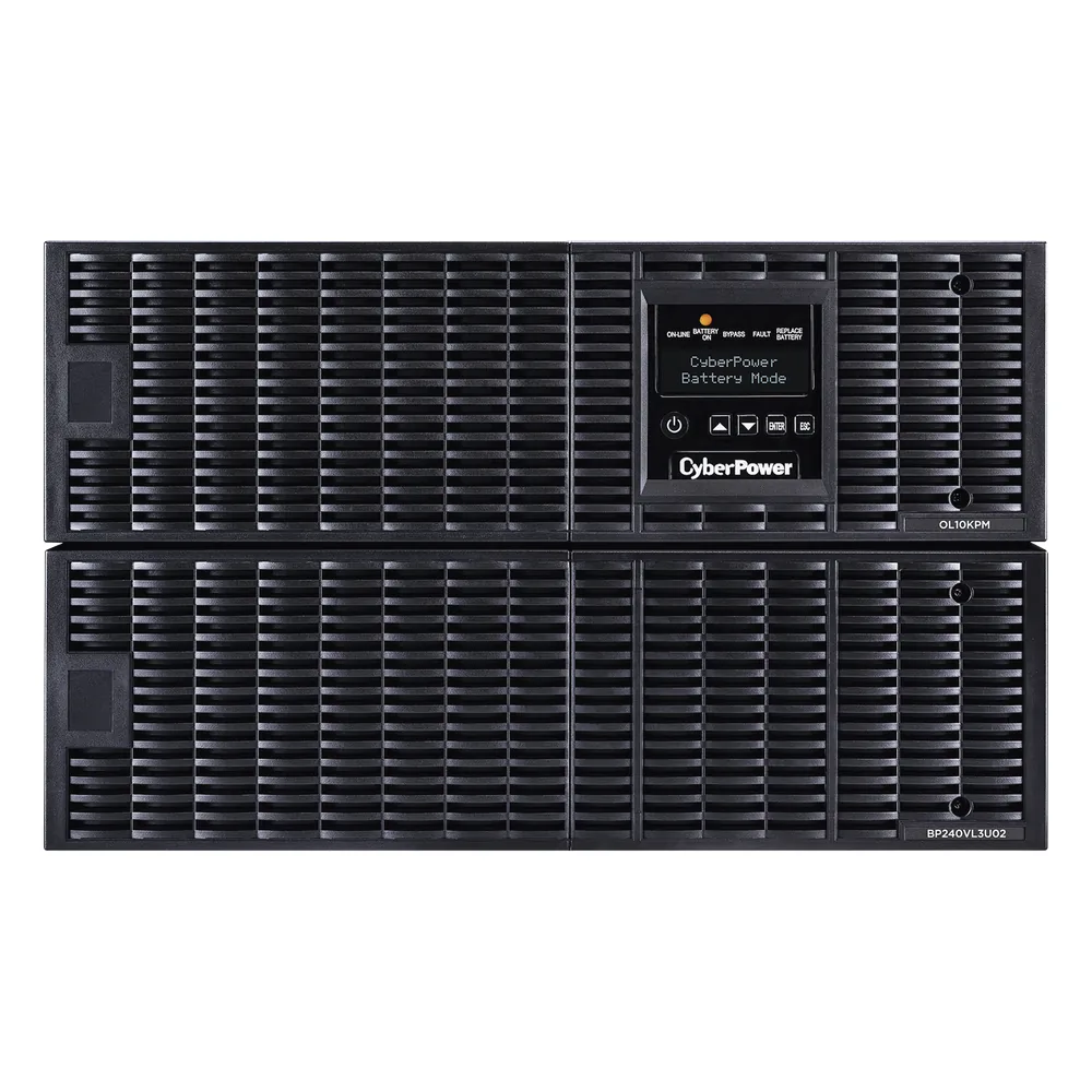 UPS de 10000 VA/10000 W, Online Doble Conversión, 200 - 240 Vac de Entrada, 200 - 240 Vac de Salida, Terminal Hardwired, Onda Senoidal Pura, Torre o Rack de 6 UR, Con 3 Tomas NEMA L6-30R