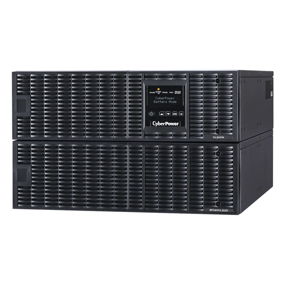 UPS de 6000 VA/5400 W, Online Doble Conversión, 200 - 240 Vac de Entrada NEMA L6-30P, Onda Senoidal Pura, Torre o Rack de 6 UR, Con 2 Tomas NEMA L6-20R y 2 NEMA L6-30R