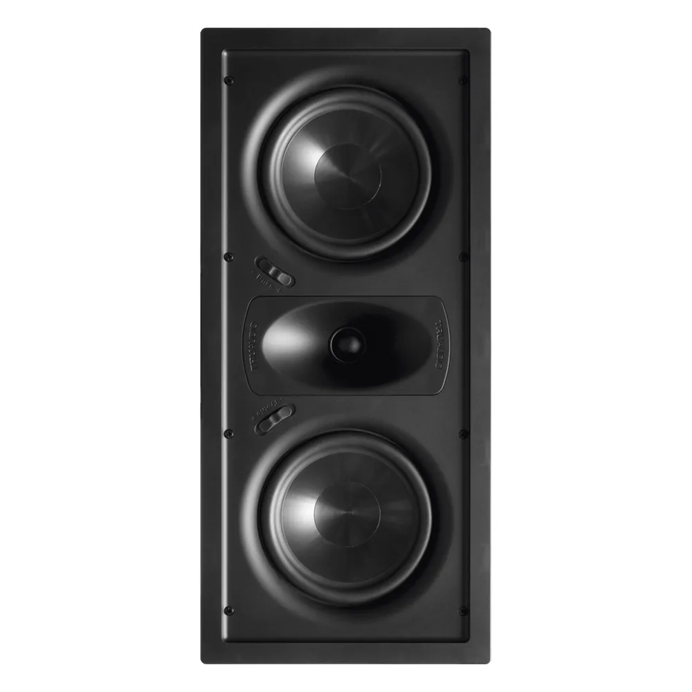 Altavoz LCR de pared | woofers dobles de 6.5'' | tweeter de seda suave de 1 | 125W | 8&Omega;