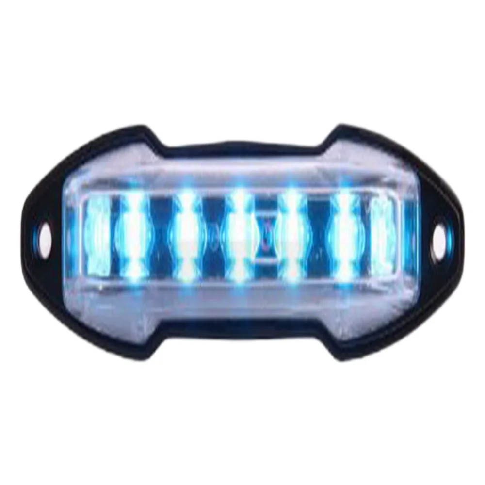 Luz auxiliar con 9 LED color ambar angulo de 180 grados