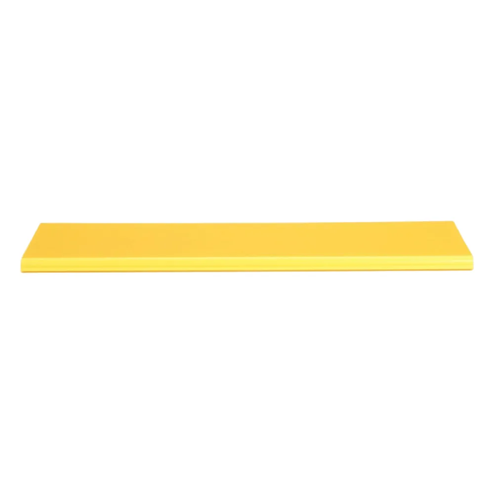 Tapa Con Bisagra a Presión Para Canaleta FiberRunner™ FR6X4YL6, de PVC Rígido, Color Amarillo, 1.8 m de Largo