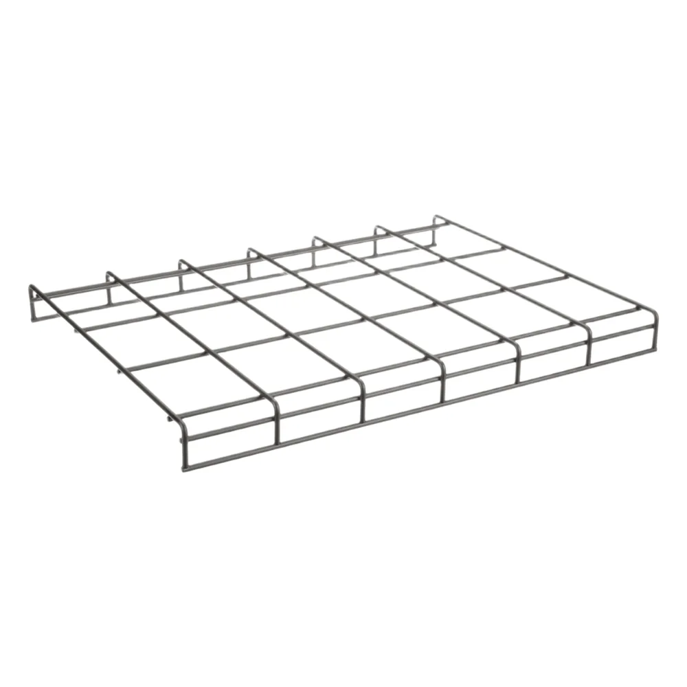 Charola para Canalización Wyr-Grid® Tipo Malla, Con Pintura Electrostática en Color Negro, 18 in (457.2 mm) de Ancho, 53.1 mm de Alto y 3 m de Largo