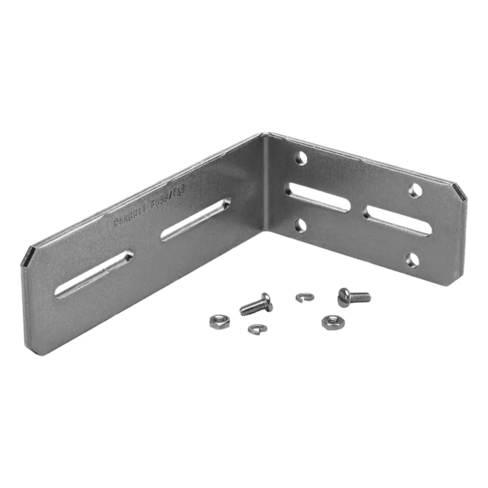 Soporte de Montaje en Pared, para Canaletas FiberRunner 2X2 o 4X4, Color Metalico