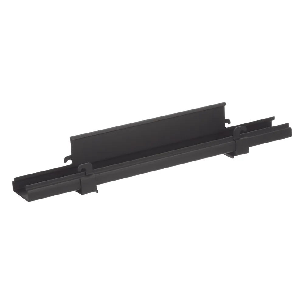 Soporte de Montaje a Techo Tipo Trapecio, para Charolas Wyr-Grid de 12 in (304.8 mm) de Ancho, Uso con Varilla Roscada de 1/2", Color Negro