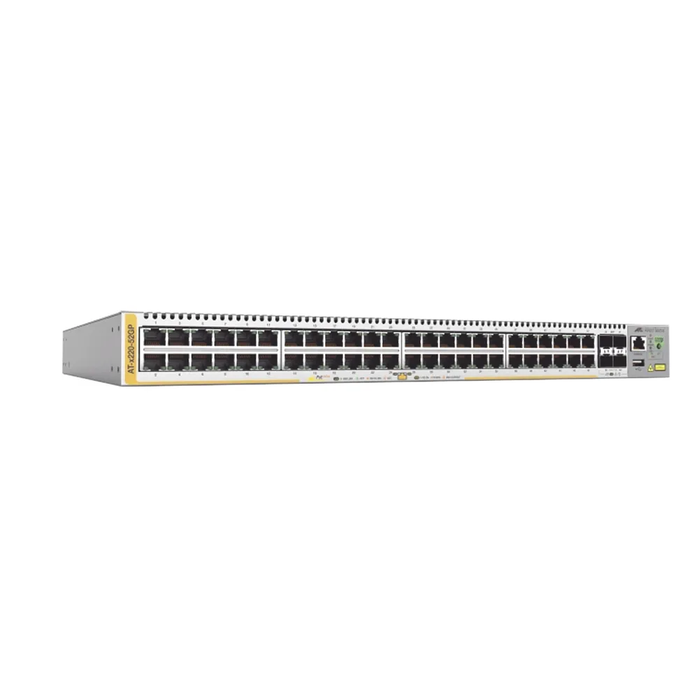 Switch Administrable Capa L2+ Giga, 48x 10/100/1000-T PoE+, 4x SFP