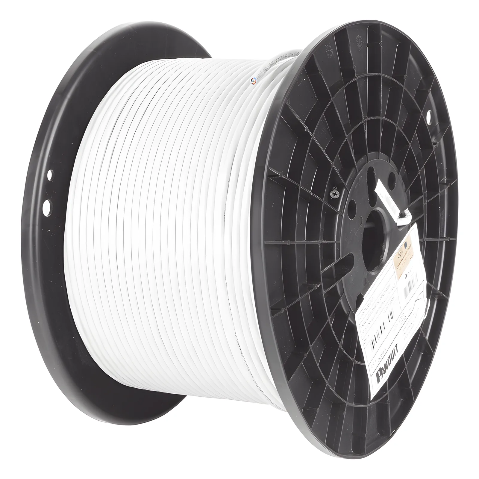 Bobina de Cable UTP de 4 Pares, Vari-MaTriX, Cat6A, 23 AWG, LSZH (Libre de Gases Tóxicos), Color Gris, 305m