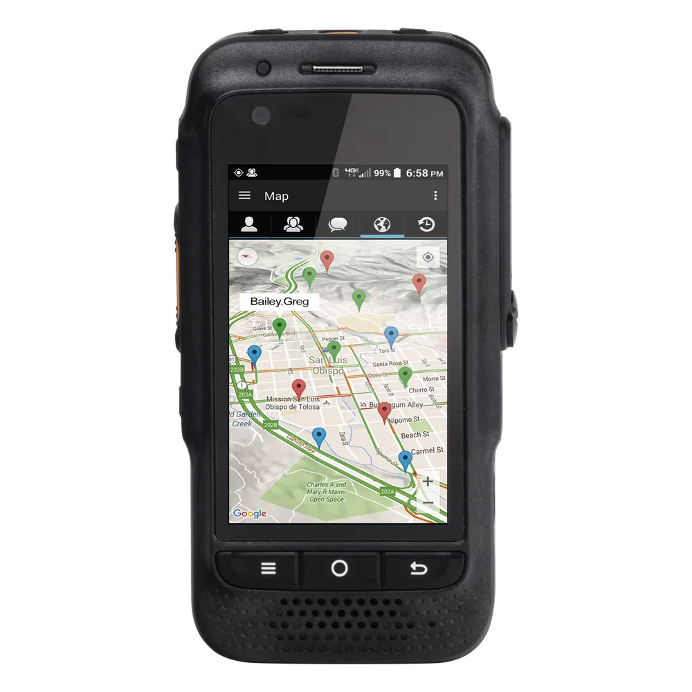Radio PoC 4G LTE IP67 Compatible Con NXRADIO y TASSTA /Pantalla Táctil 3.1" Gorilla Glass 3