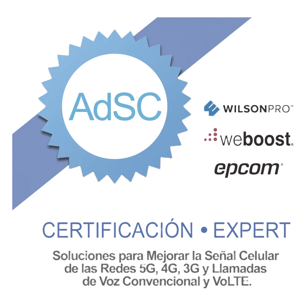 Curso exprés en línea sobre amplificadores de señal celular para mejorar la cobertura celular existente 2G, 3G, 4G y 5G.