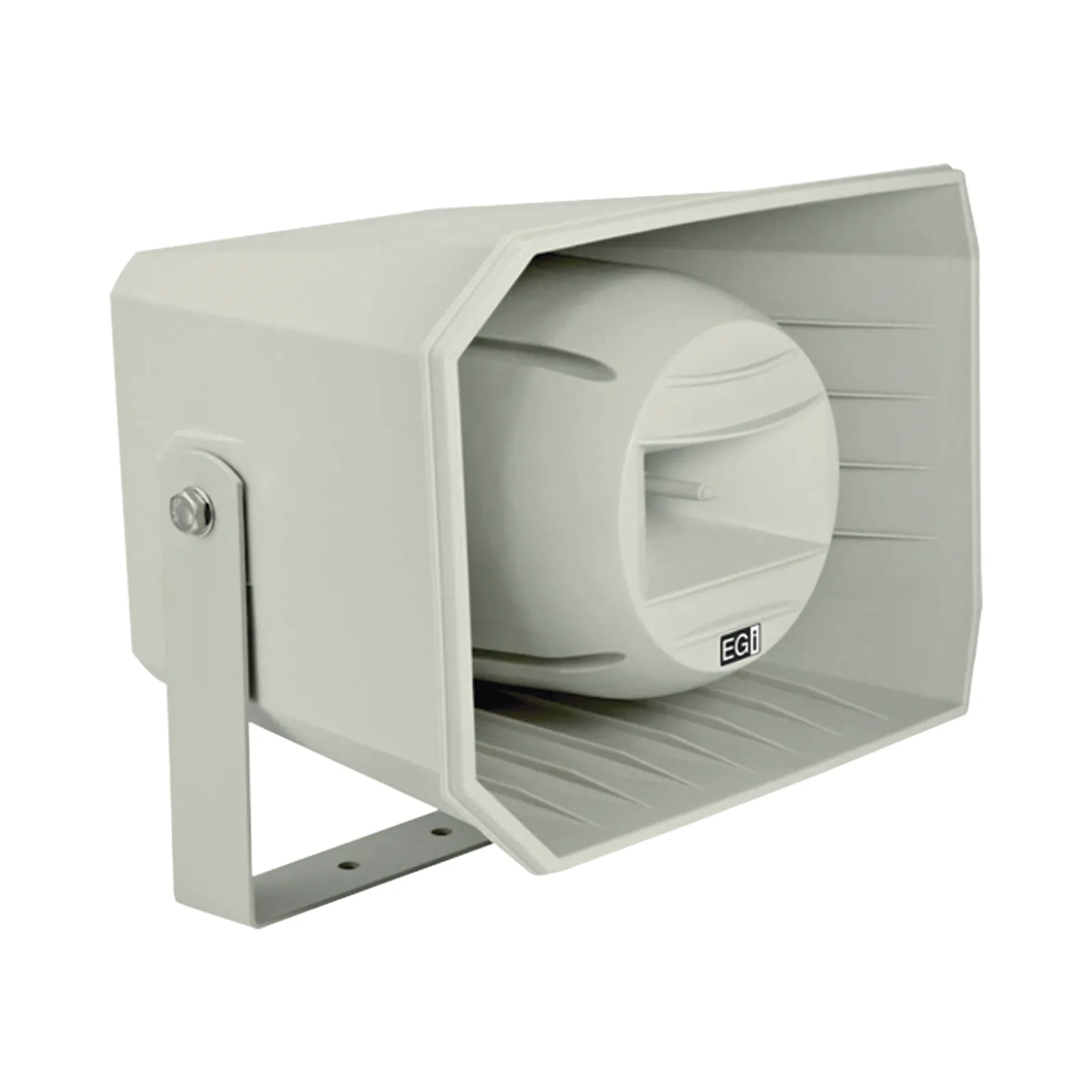 Bocina HiFi PoE Ethernet IP, de 2 vias 30W, grado de protección IP66 Gris Claro