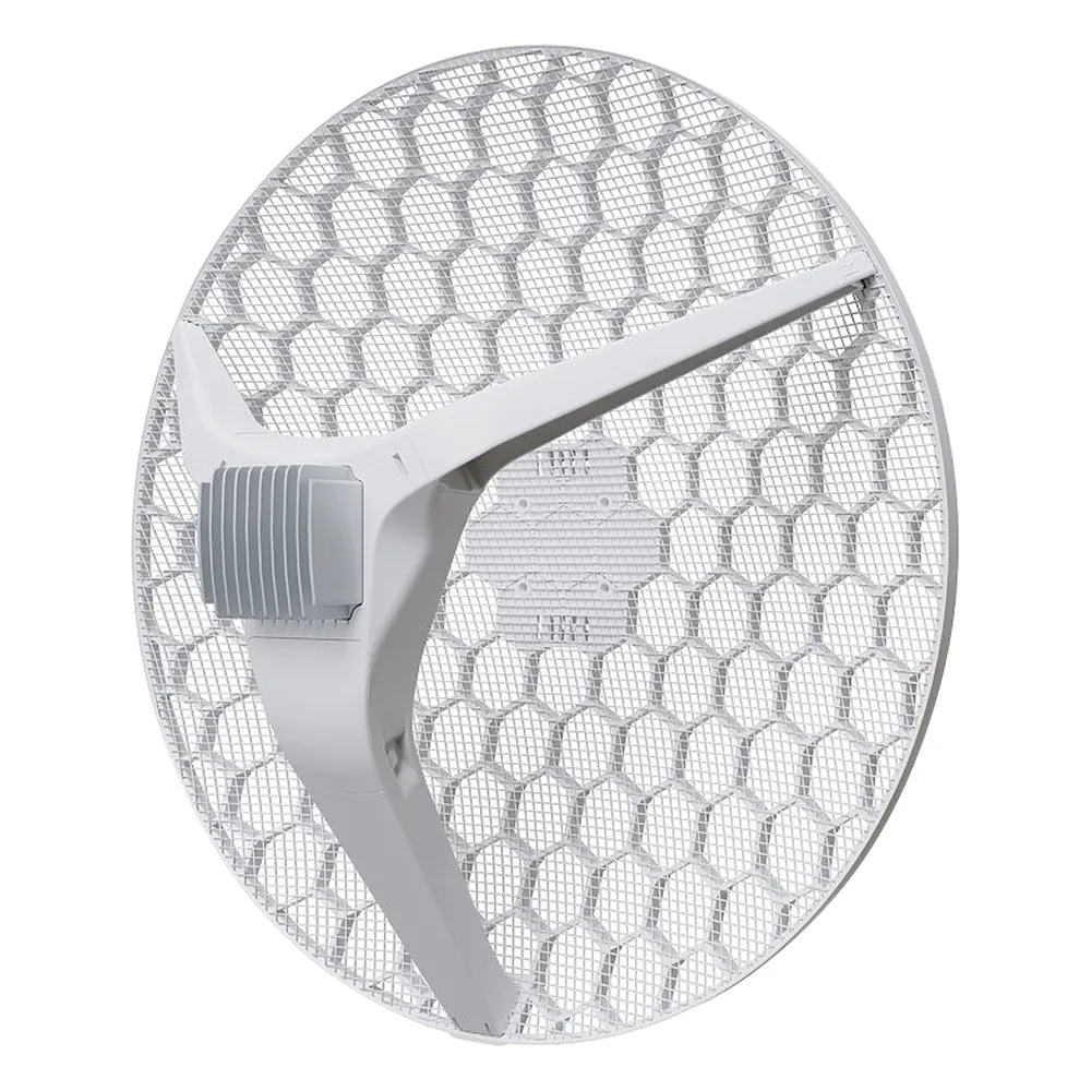 (LHG XL 52 ac) Backbone y CPE de Doble Banda con Antena de 27 dBi (5 GHz) y 18 dBi (2.4GHz), Hasta 1000 mW de Potencia y 860 Mbps, Soporta PoE af/at
