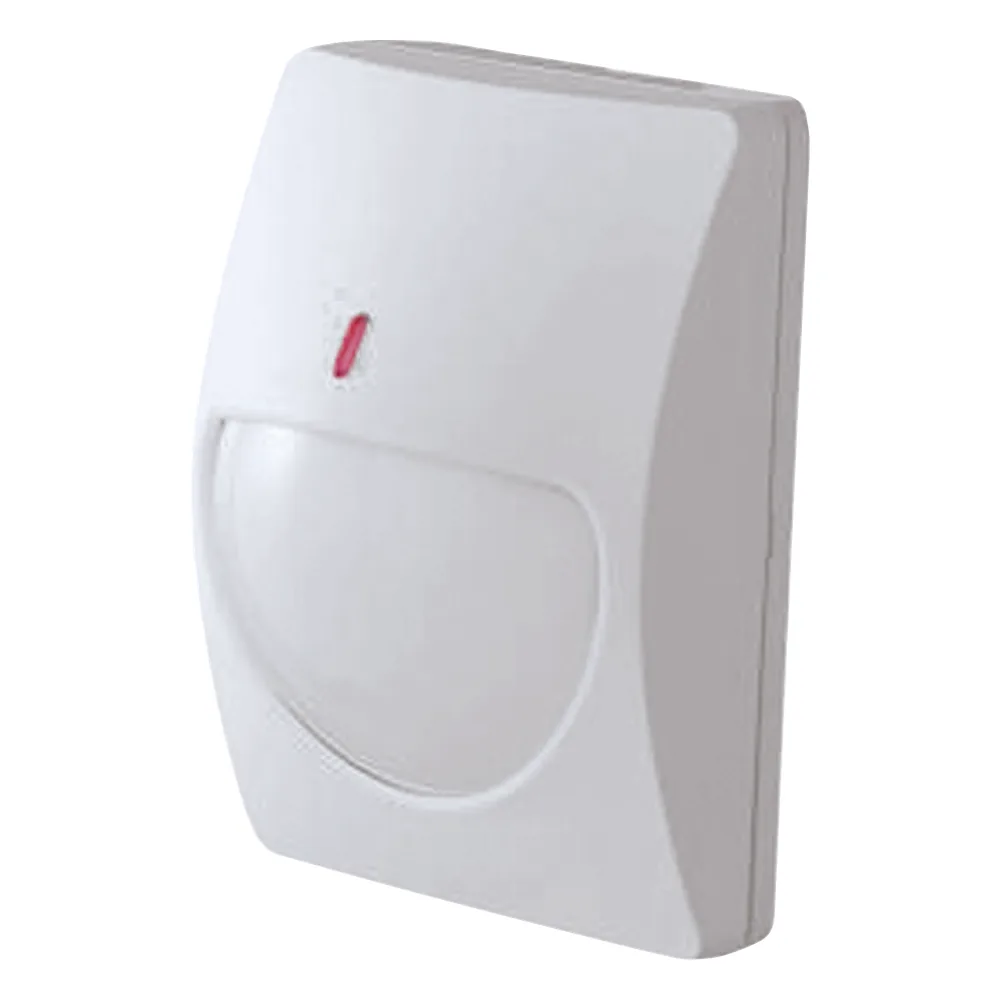 Sensor de Movimiento PIR / Uso en Interior/ Alta cobertura hasta 15 m / Compatible con cualquier panel de alarma / Alambrico