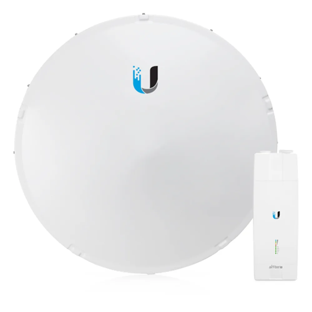 Radio de Backhaul de alta capacidad hasta 1.2 Gbps, banda licenciada 11 GHz (10.7-11.7 GHz), Incluye antena AF-11G35 y un duplexer banda alta AF-11-DUP-H