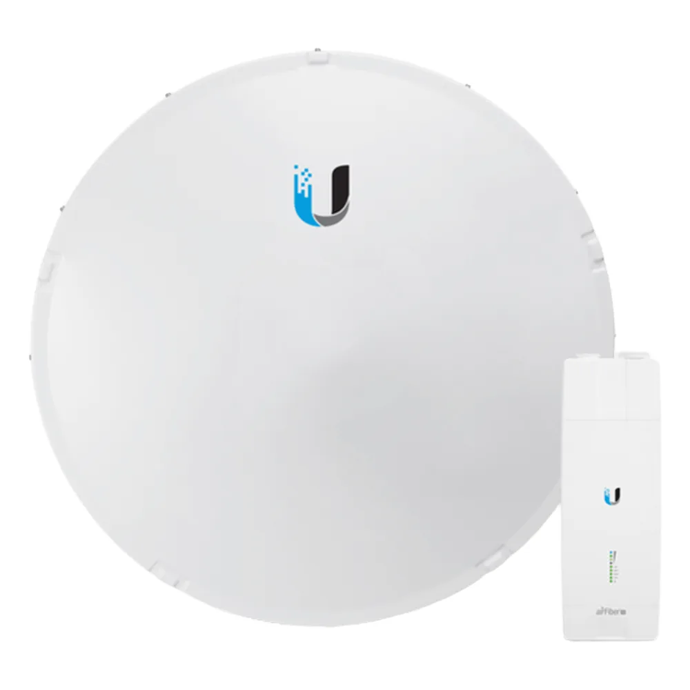 Ubiquiti airFiber 11 Complete LB - Radio de Backhaul 1.2 Gbps, Banda Licenciada 11 GHz, Antena 35 dBi