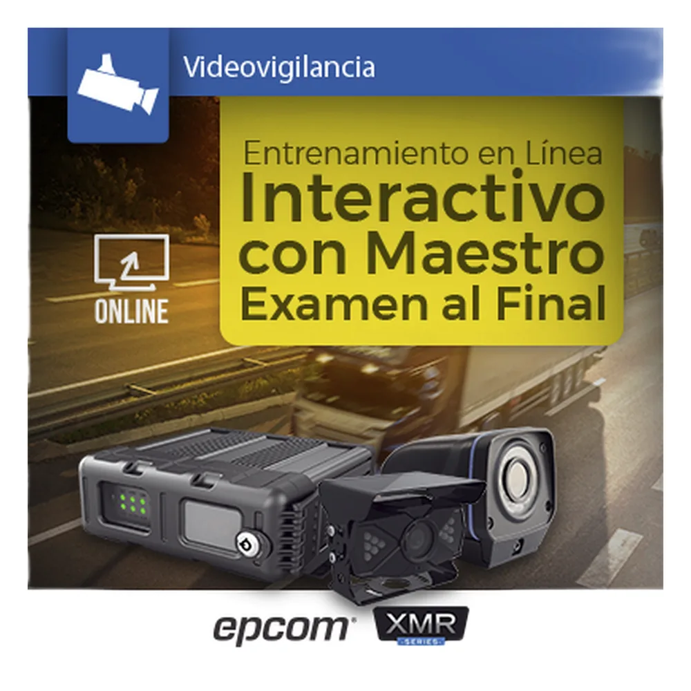 Diseño, Configuración y Operación de Sistemas de Videovigilancia Para Flotillas de Vehículos/Transporte y Cámaras Curso Express SYSCOM