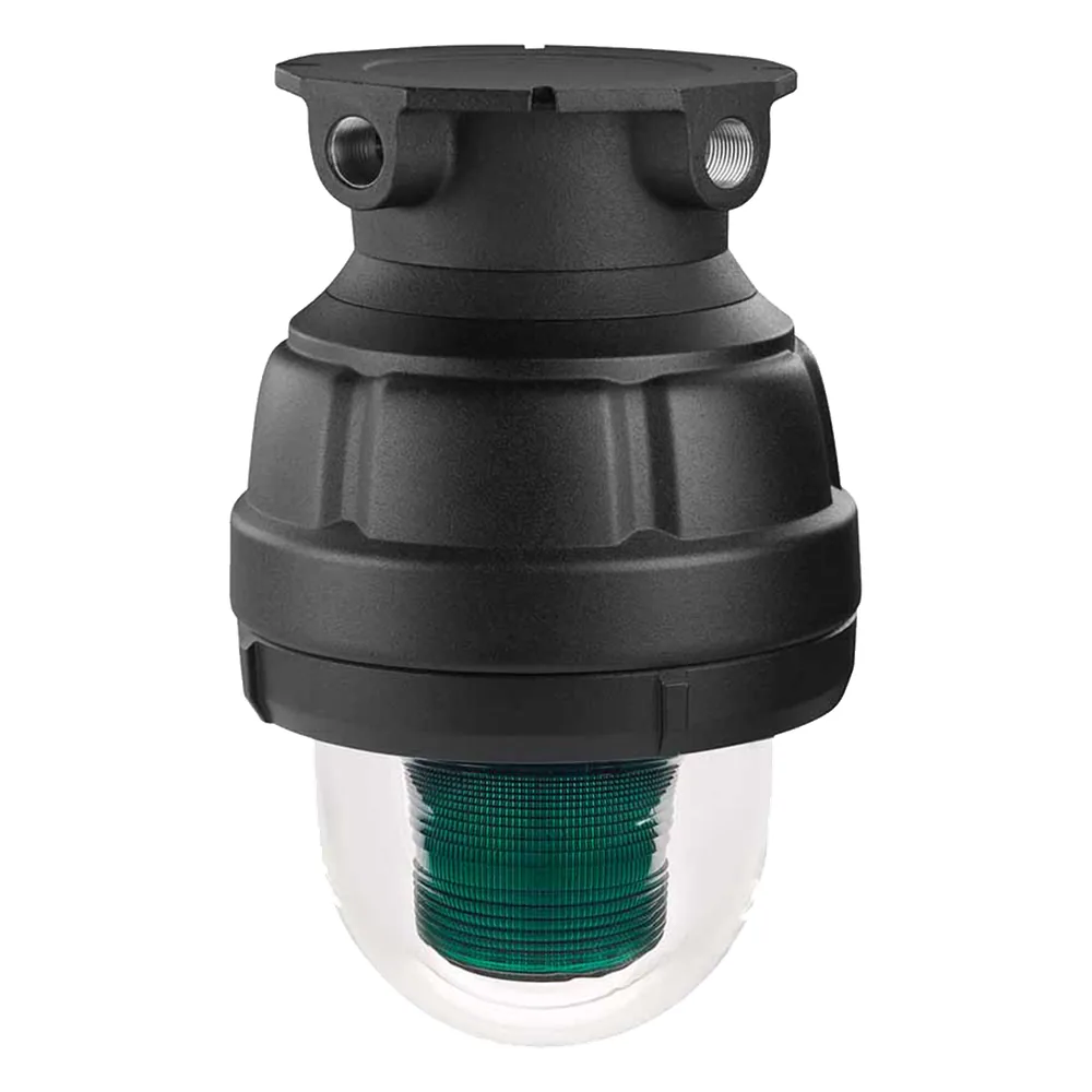 Luz Estroboscópica Antiexplosión / 75 Destellos por Minuto / 24 Vdc / Lente Verde / Tipo 4X IP66 / Clase I Div 1 Grupos C y D / Uso Interior y Exterior / Montaje Separado