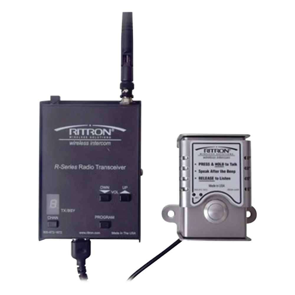 DOORCOM Portero Inalámbrico, Hasta 2 KM, VHF 150-165 Mhz