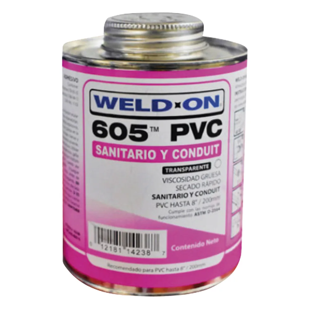 Pegamento para PVC 473 ml