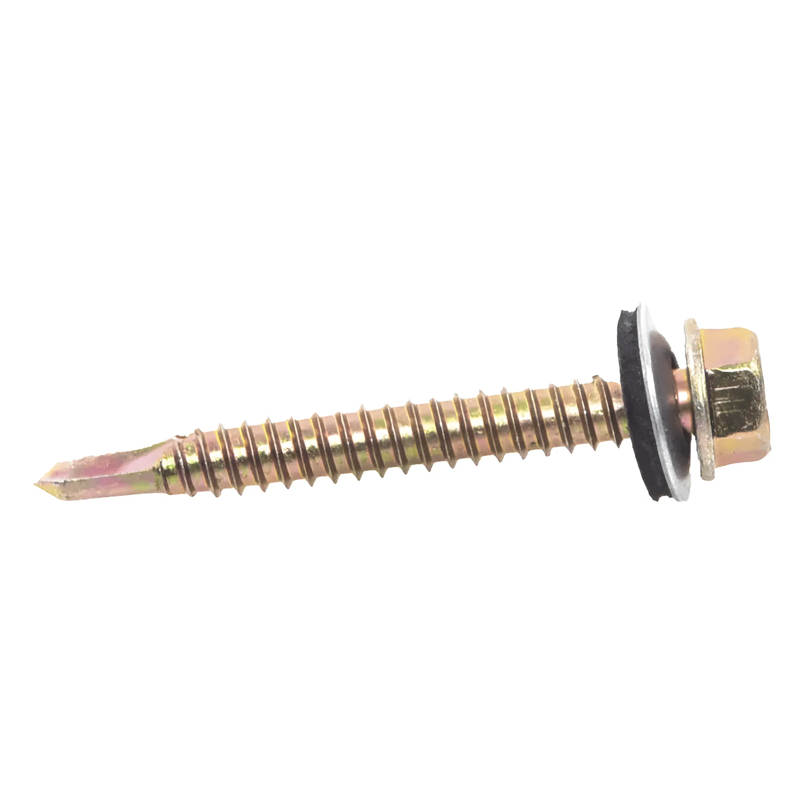 Tornillo Punta Broca Sello Montado 6.5 X 50 mm (1/4" X 2") Caj. C/100pz.