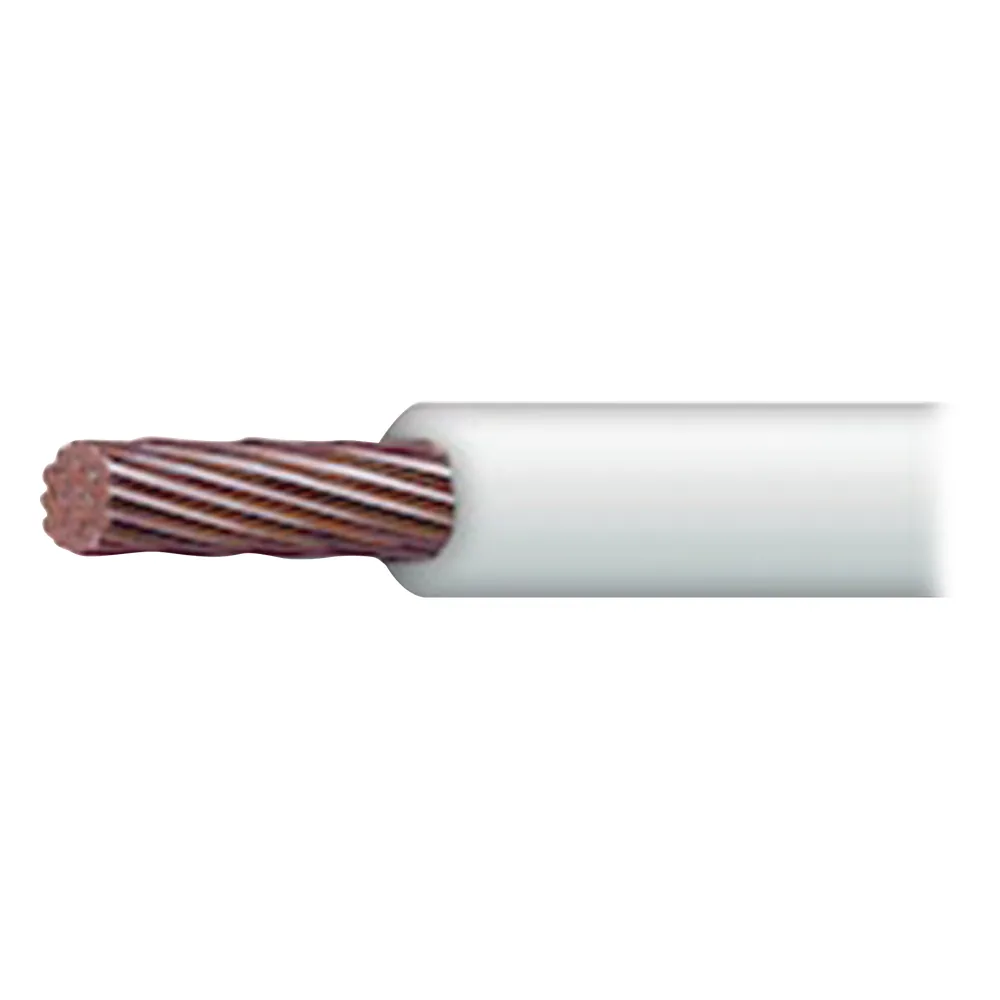 Cable THW-LS / Calibre 4 AWG / 19 Hilos / Color Blanco / Bobina 100 m (328 ft)