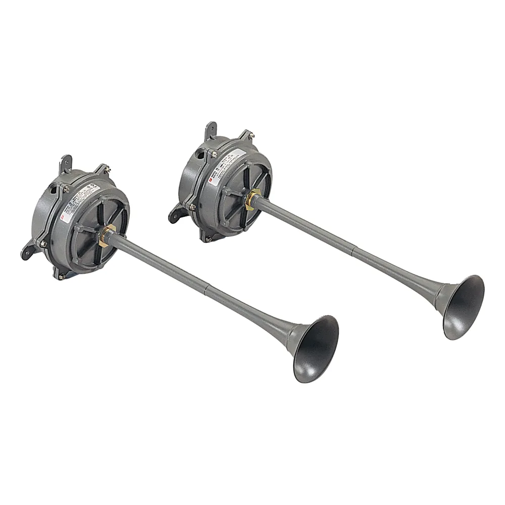 Bocina resonante, 120 Vca, gris