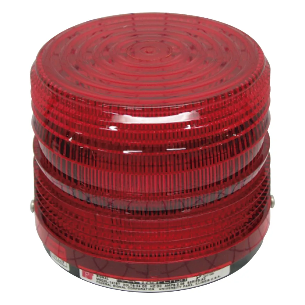 Luz estroboscópica Electraflash®, UL y cUL, 24 VCD, color Rojo
