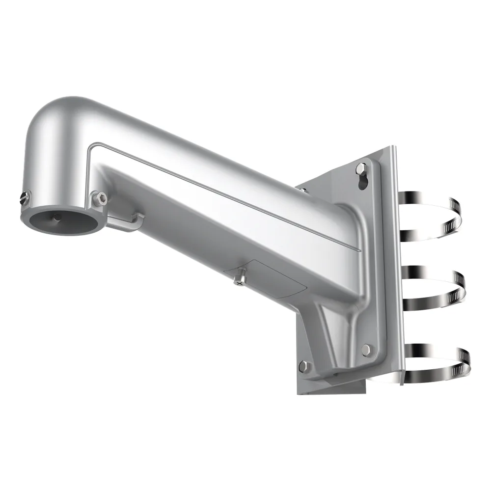 Montaje de Poste para PTZ HIKVISION / Color Plata