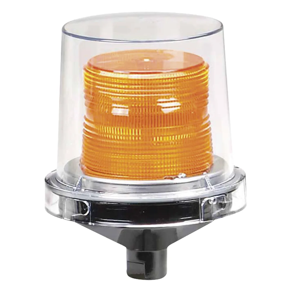 Luces estroboscópicas para lugares peligrosos Electraray® , Homologado UL y cUL para Clase I, División 2, Grupos A, B, C y D; Clase II, División 2, Grupos F y G; Clase III , 12-24 VCD, color Ámbar, parpadeo predeterminado