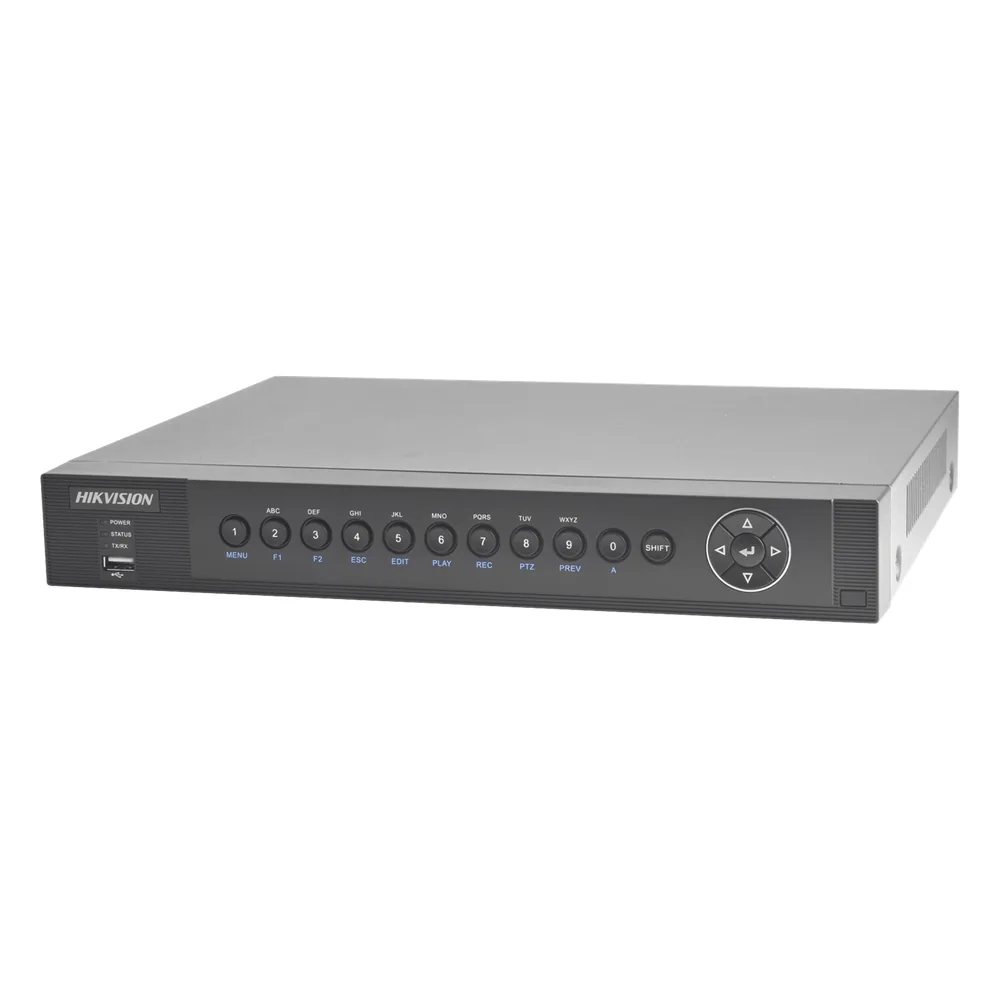 DVR/NVR PENTAHÍBRIDO 10 Canales (8+2) / 8 Canales Turbo HD hasta 3 Megapixeles / 2 Canales IP hasta 4 Megapixeles / Compresión de video avanzada / Hik-Connect P2P / Video análisis / Salida de video 4K / Entradas y Salidas de Audio y A