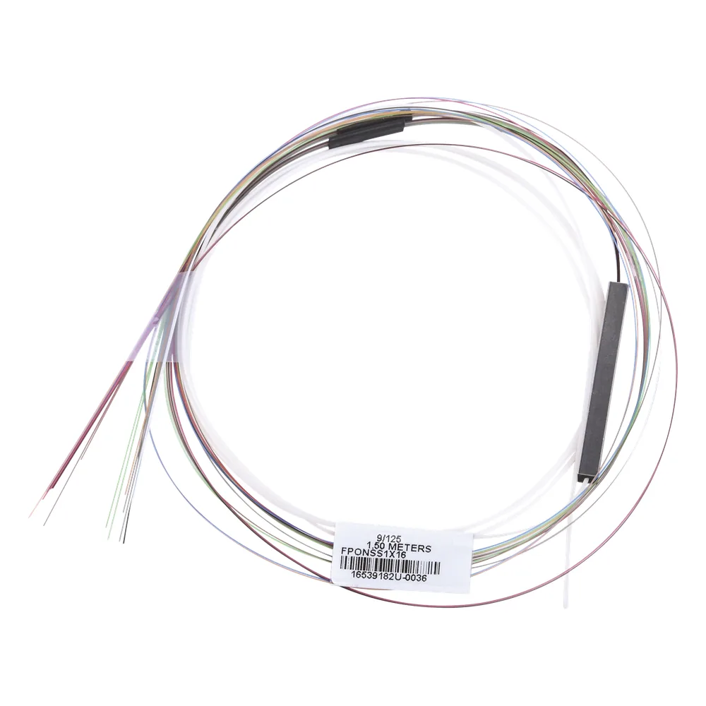 Divisor Óptico (Splitter) Tipo PLC, de 1x16, Sin Conectores