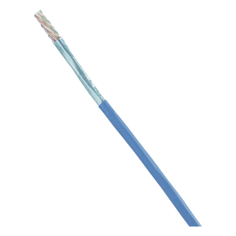 Bobina de Cable UTP de 4 Pares, Vari-MaTriX, Cat6A, 23 AWG, LSZH (Libre de Gases Tóxicos), Color Azul, 305m