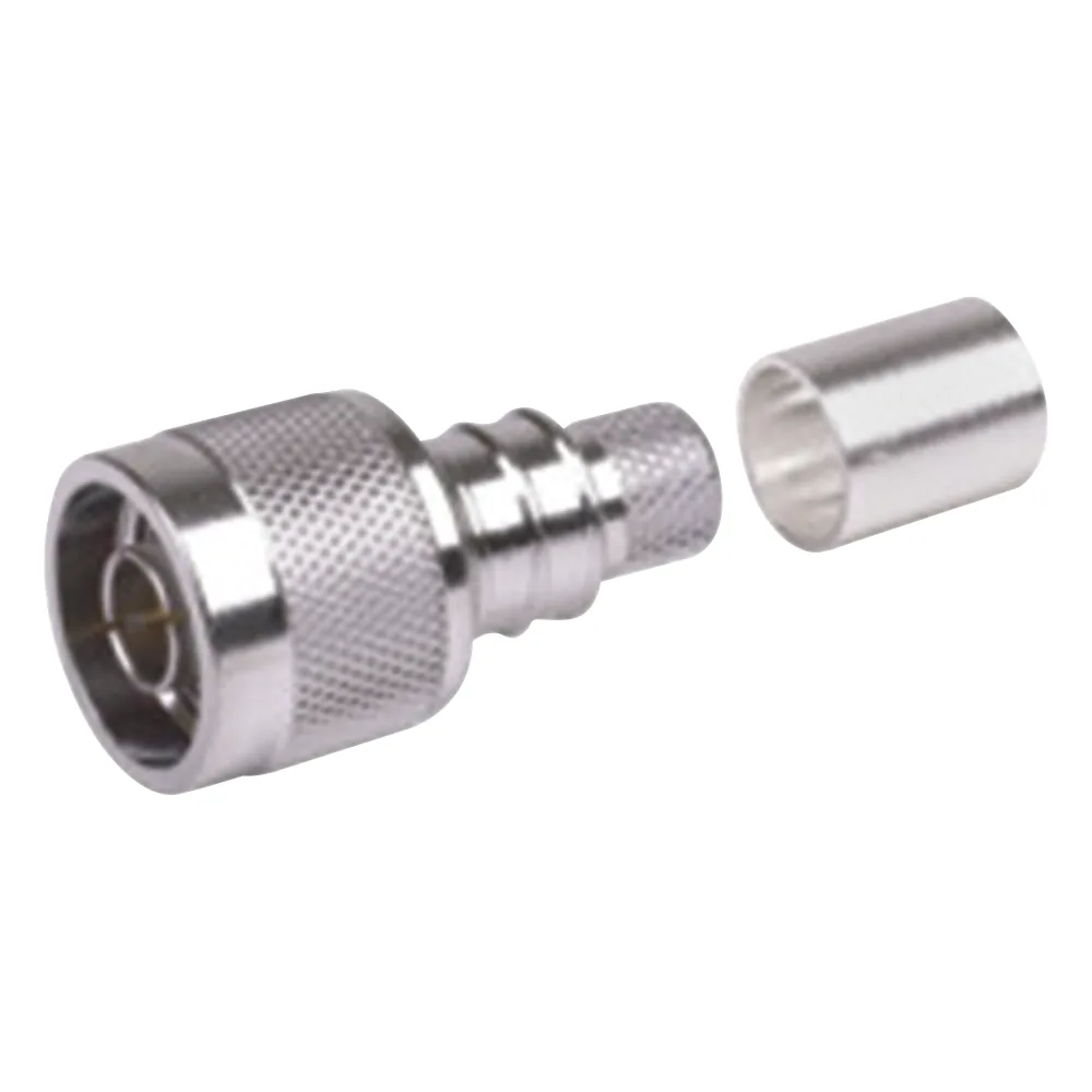 Conector N Macho Plegable con Pin Cautivo para cables Tipo RG8