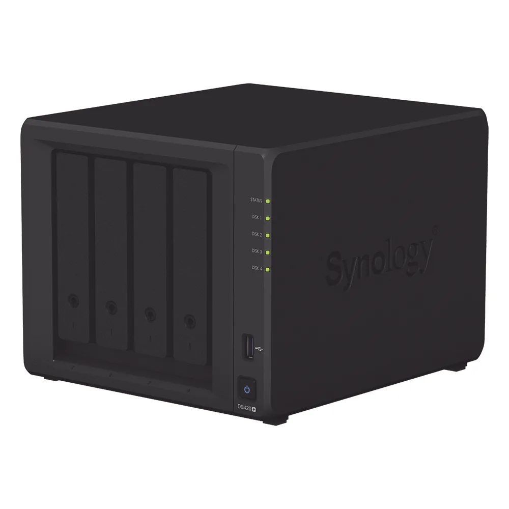 Servidor NAS de escritorio con 4 bahías / Hasta 64 TB