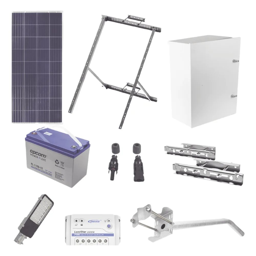 Kit de energía solar para alumbrado de 30 W