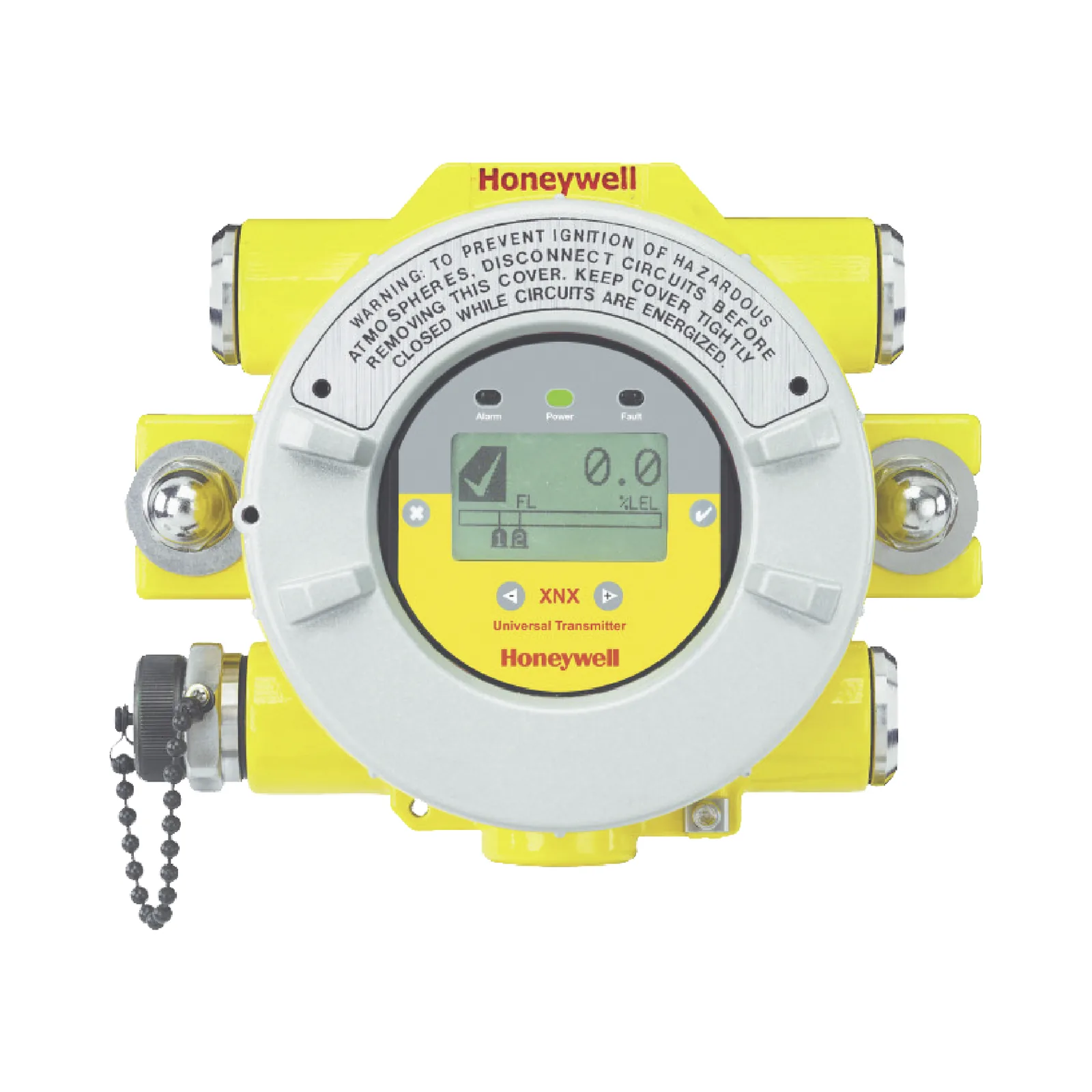 Transmisor universal de gas fijo compatible con sensores catalíticos, infrarrojos y electroquímicos, salida 4-20 mA con HART, para áreas clasificadas