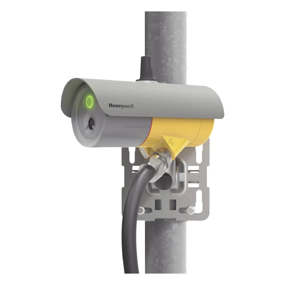 Detector ultrasónico de fugas de gas para exteriores, alcance 20 m, comunicación Modbus RTU, HART y Bluetooth, carcasa de acero inoxidable