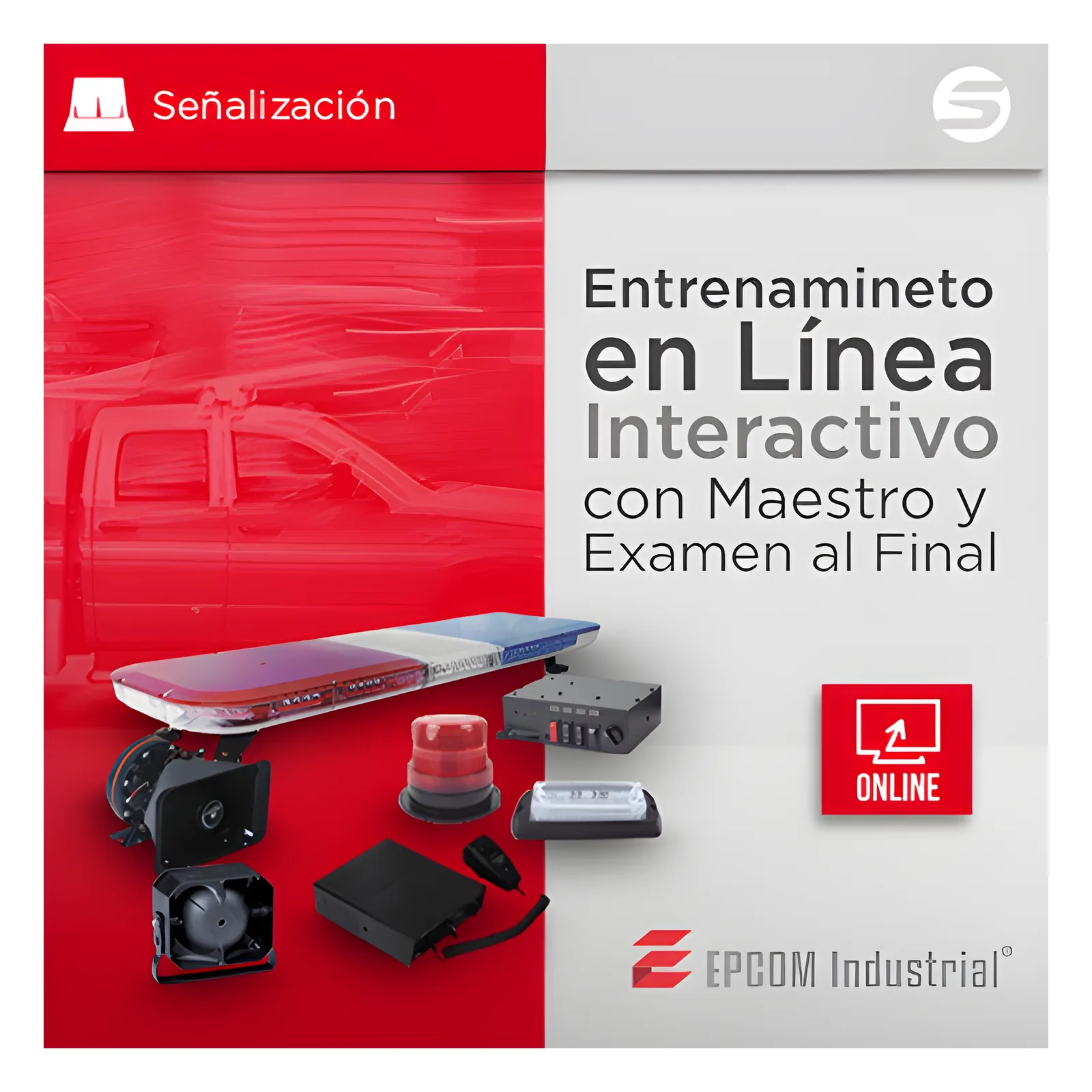 Curso Comercial de Señalización Audiovisual Para la distintas Soluciones Vehiculares que hay en el mercado en la marca Epcom Industrial