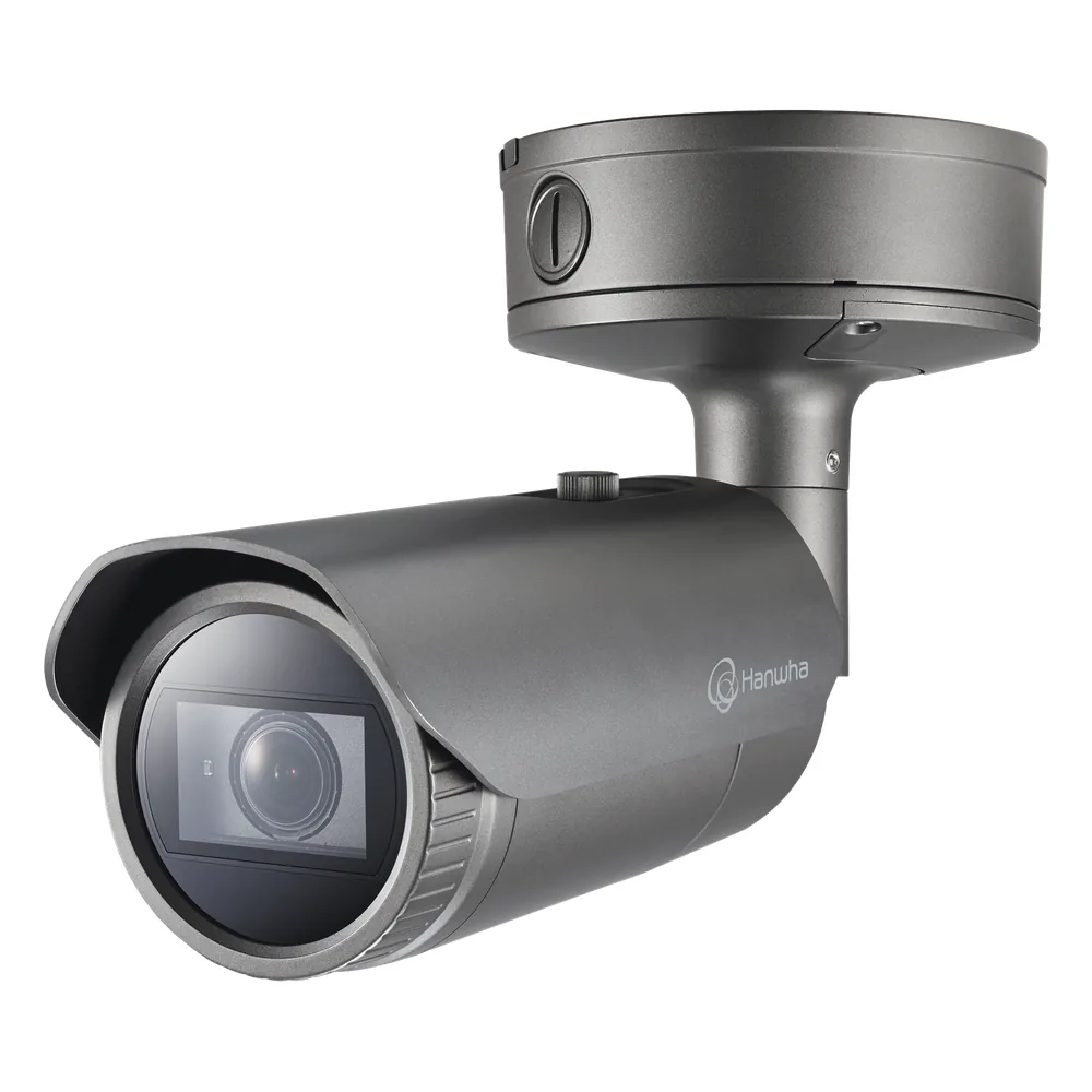 Cámara IP Tipo Bala Antivandálica 4K / Lente Motorizado 2.8-8.4mm / IR 50M / WDR 150db / H.265 & WiseStream II