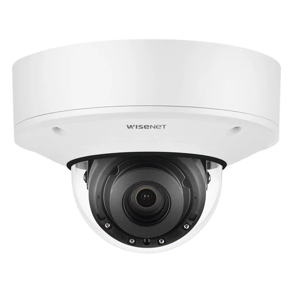 Cámara IP Tipo Domo Antivandálico 6MP / Lente Motorizado 2.8 - 8.4mm / IR 40M / WDR 120db / H.265 & WiseStream