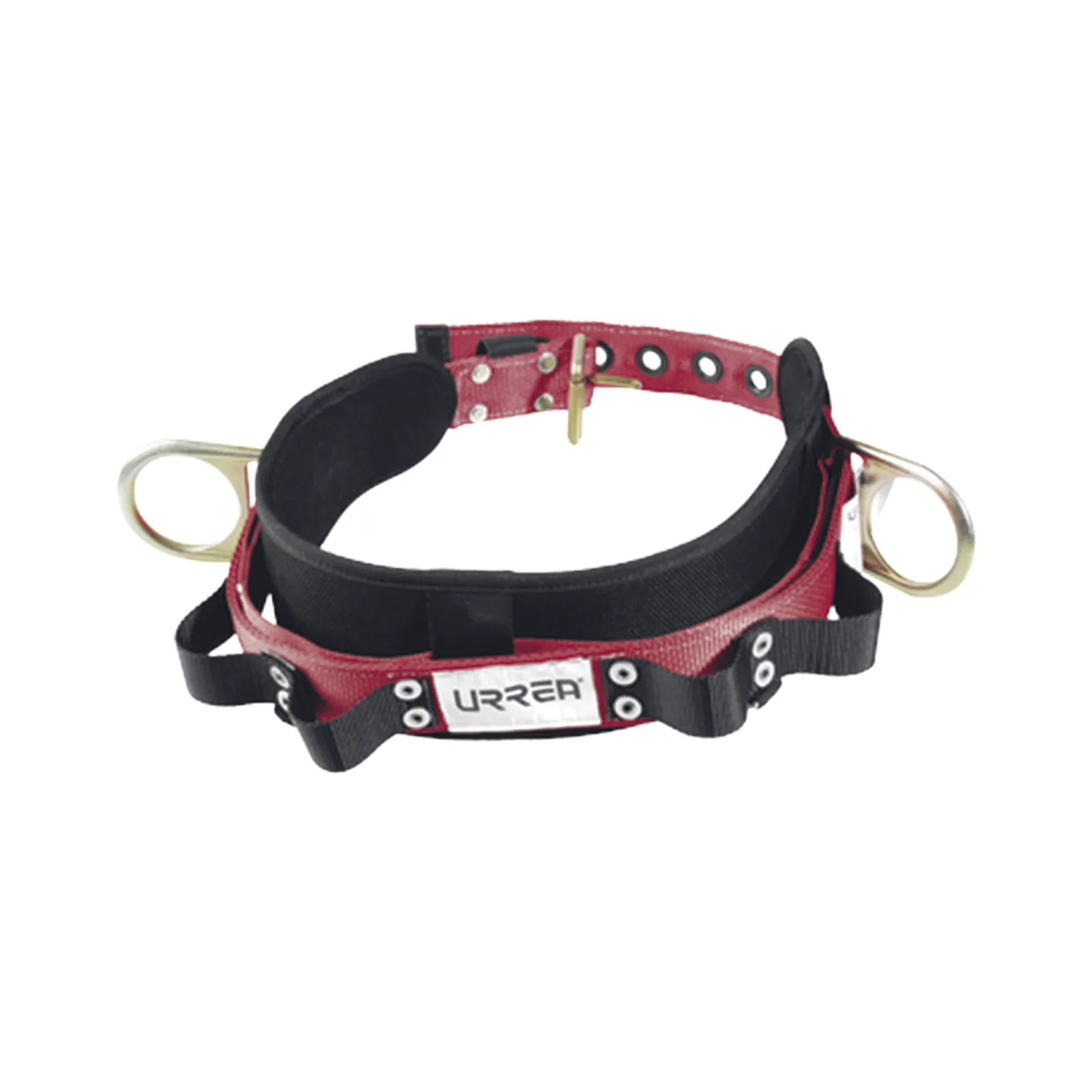 Cinturón para liniero talla 44, con bandas para porta herramientas y dos anillos tipo D.
