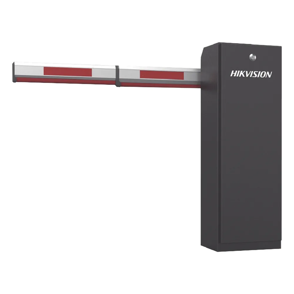 Barrera Vehicular IZQUIERDA / Brazo Incluido Ajustable de 2 a 4 mts / Apertura en 3 Segundos / Incluye Banda Protectora Antigolpe de Vehiculos / Protección IP54 / Compatible con Cualquier Control de Acceso