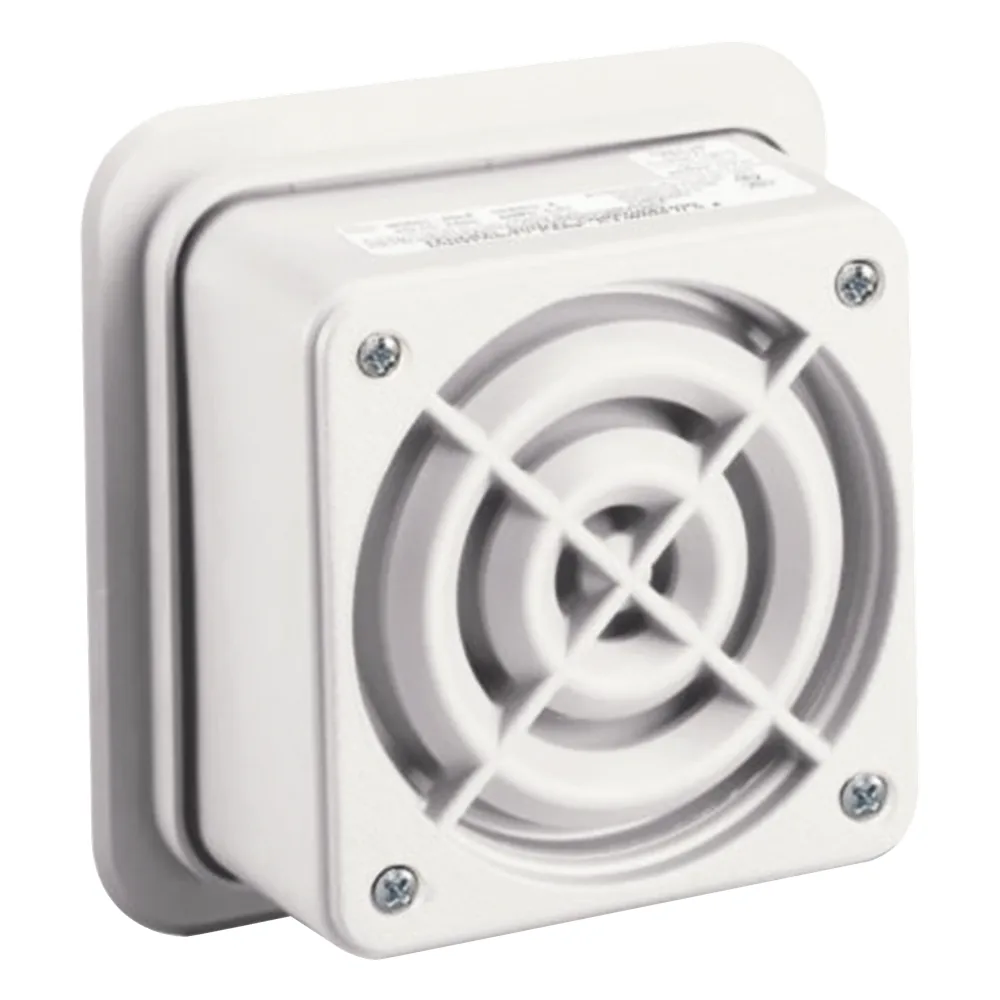 AudioMaster® Altavoz Reentrante Listado contra incendios UL de 2 Watts, De 25 Vrms color Beige