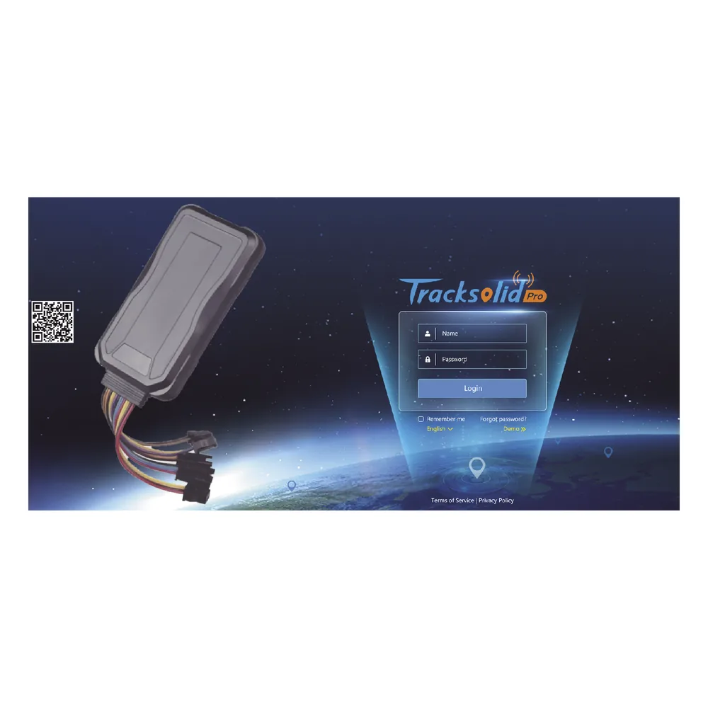 Kit de localizador vehicular que incluye un GPS modelo GT06E + licencia vitalicia de plataforma TRACKSOLIDPRO