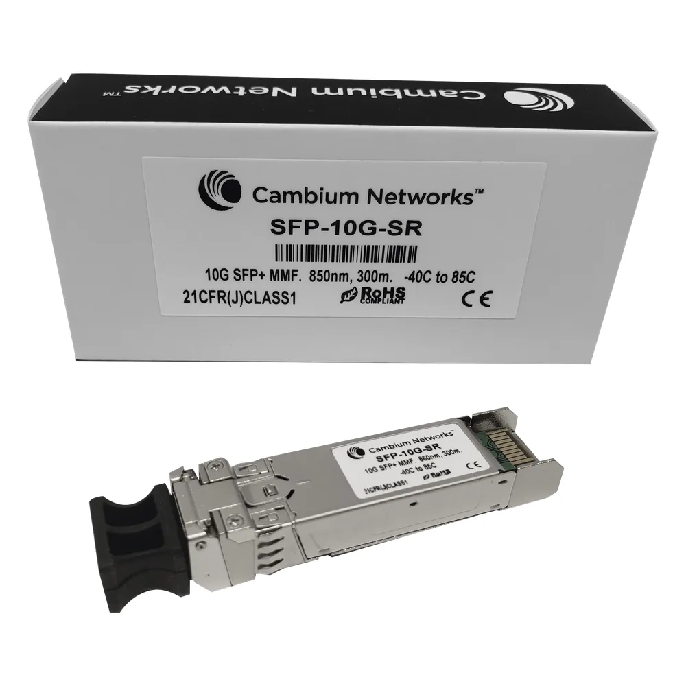 Transceptor MiniGbic SFP+ 10 Gbps Multimodo, distancia hasta 300m, conector LC