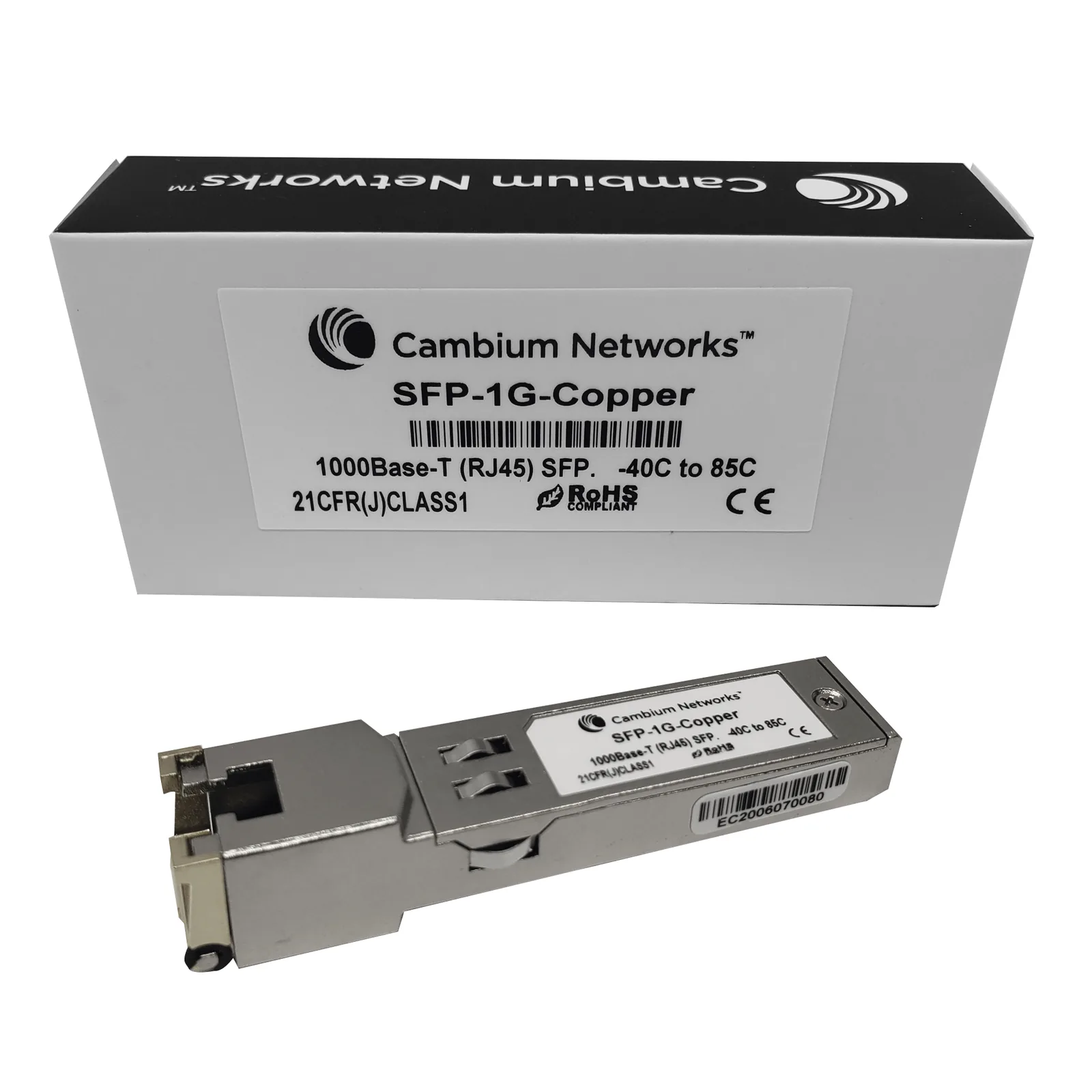 Transceptor MiniGbic SFP, 1 Gbps, Ethernet 10/100/1000 (RJ45)