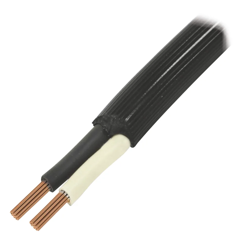 Cable Eléctrico de Uso Rudo 2 Hilos Calibre 12 AWG, Hasta 600 V. Rollo de 100 m.