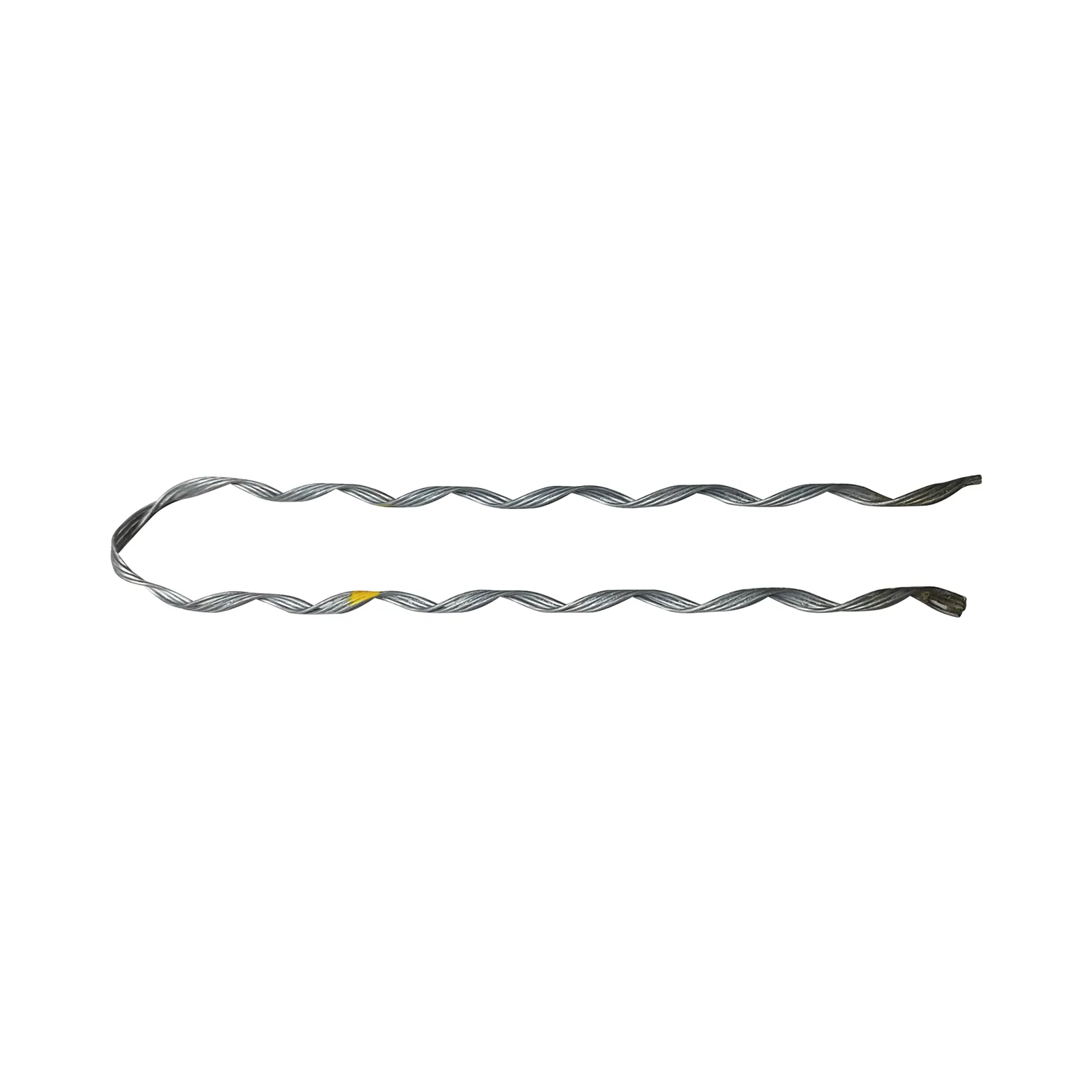 Remate Preformado de Acero Galvanizado para fibra Mini-ADSS, Diámetros 6-7 mm (Estructura de 4 hilos con Polvo Abrasivo)