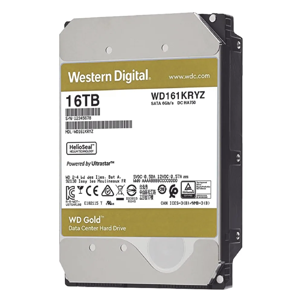 Disco Duro Enterprise 16TB WD GOLD