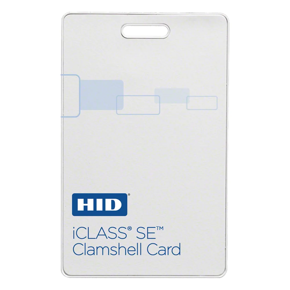 Tarjeta iClass SE Clamshell (Gruesa) / Garantía de por Vida