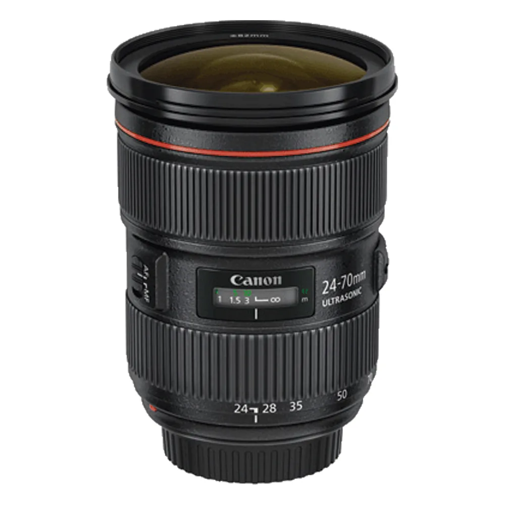 Lente Canon 24 - 70mm f2.8 / 8K / Auto-Iris / Compatible con Cámaras TNB-9000